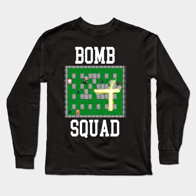 Bomb SQUAD Long Sleeve T-Shirt by retromegahero